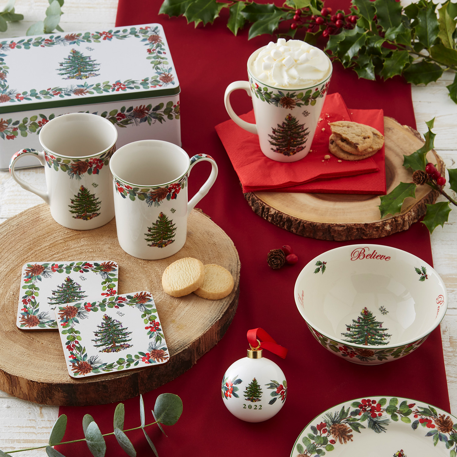 Spode christmas mugs hotsell